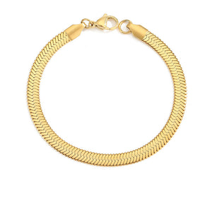 Stainless Steel Gold Plated Bracelet