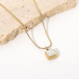 White Jade Pendant Necklace