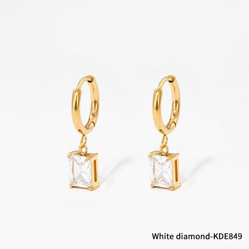 Daily Fashionable Earrings - Stainless Steel