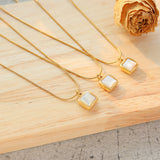 White Jade Pendant Necklace