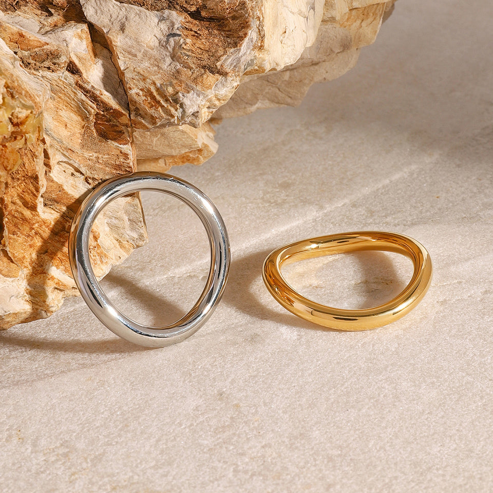 Miley Layered Rings