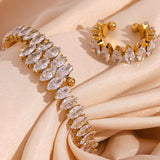 Full Diamond Bracelet & Ring