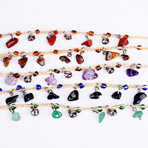 Bohemian Gravel Anklet Bell
