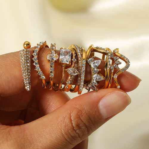 Diamond Sham Rings