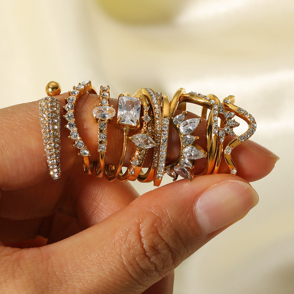 Diamond Sham Rings
