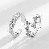 Tree And Vine Couple Rings For Men And Women