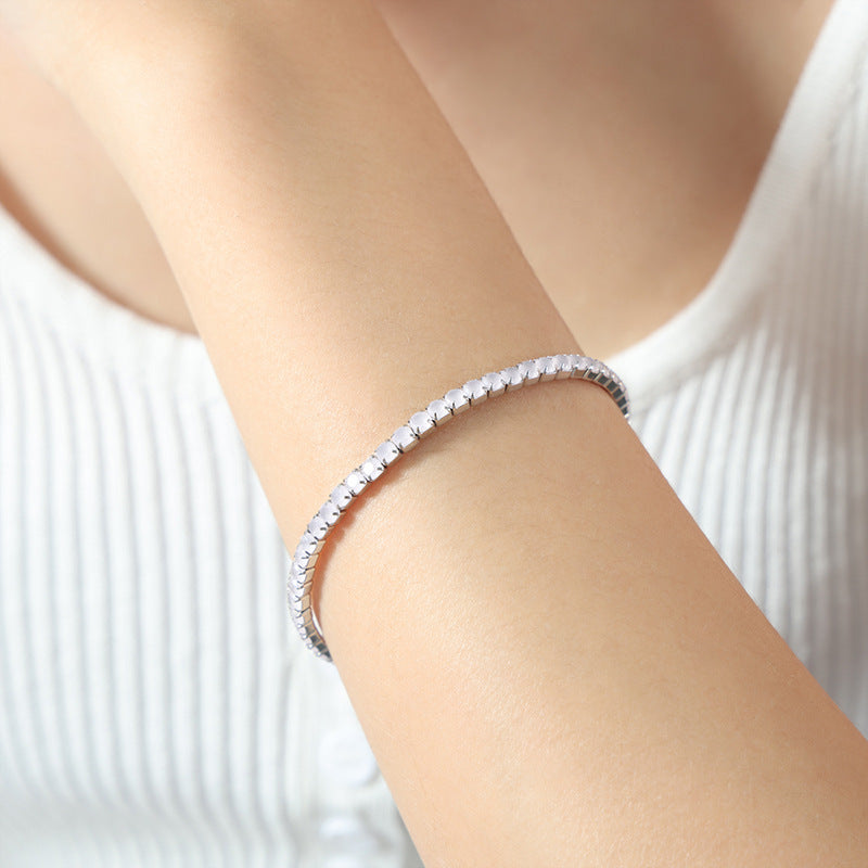 Colorful Tennis Stretch Bracelet