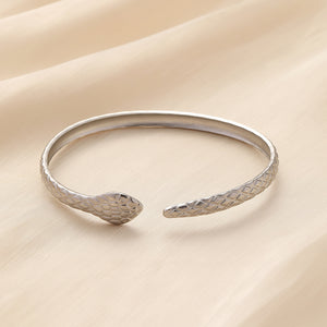 Engraved Snakey Bracelet