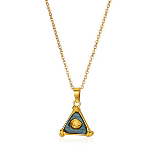 Triangle Pendant Necklace