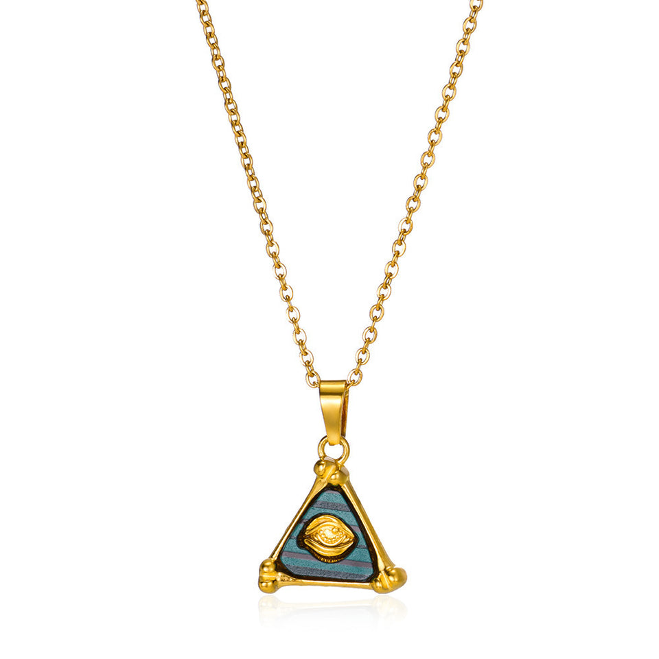 Triangle Pendant Necklace