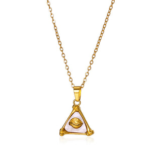 Triangle Pendant Necklace