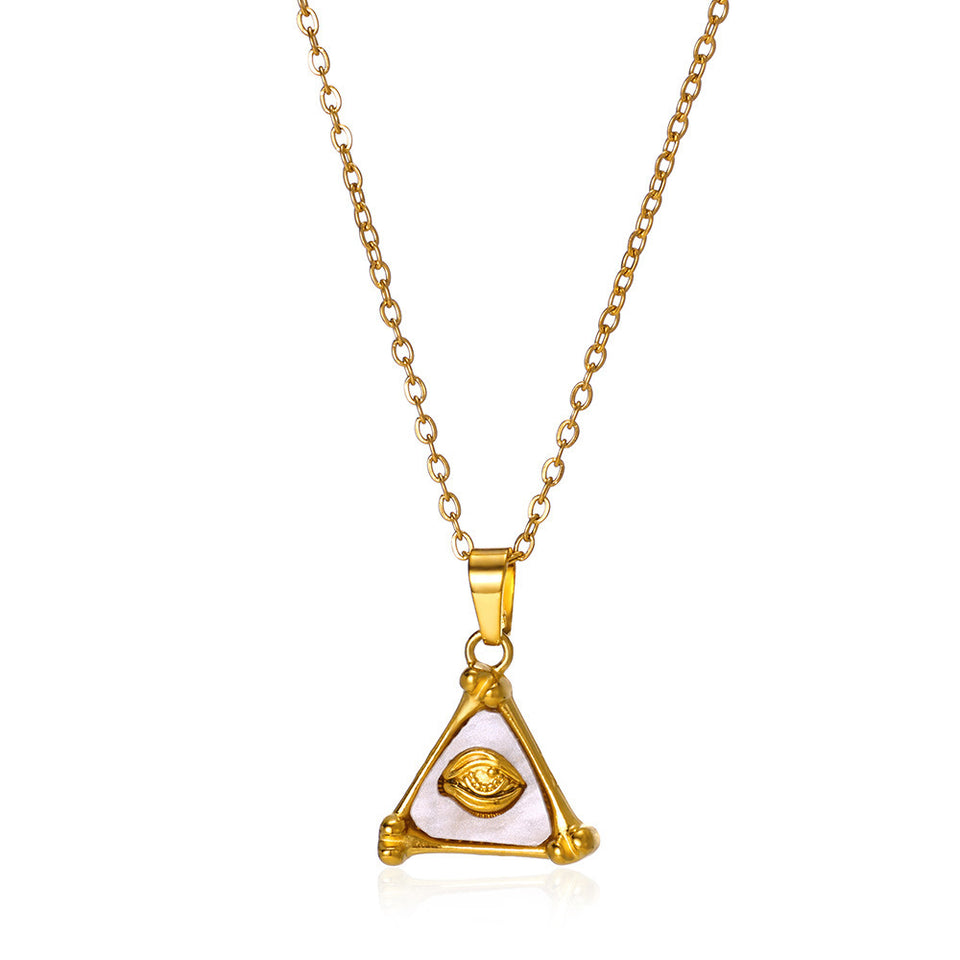 Triangle Pendant Necklace
