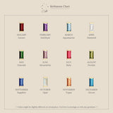 Retro Birthstone Earrings - Stainless Steel