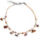 Bohemian Gravel Anklet Bell