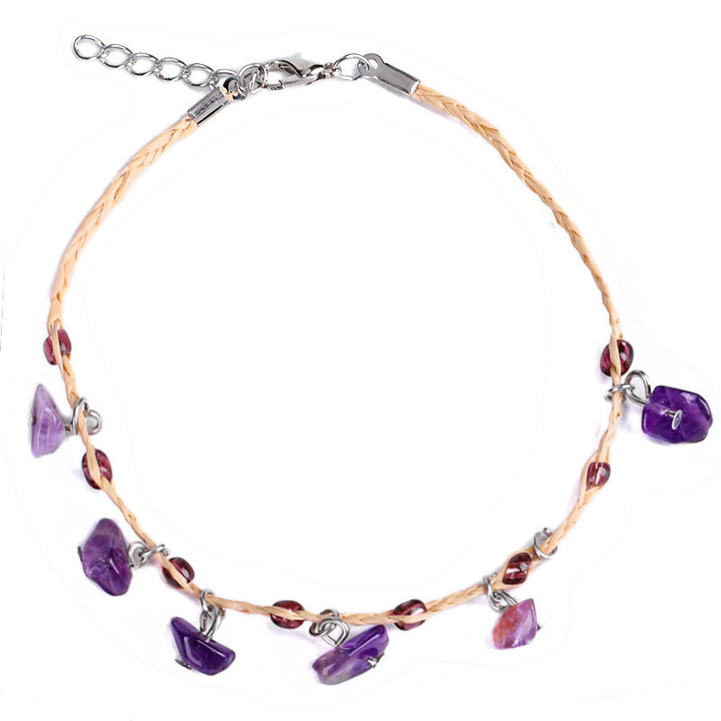 Bohemian Gravel Anklet Bell