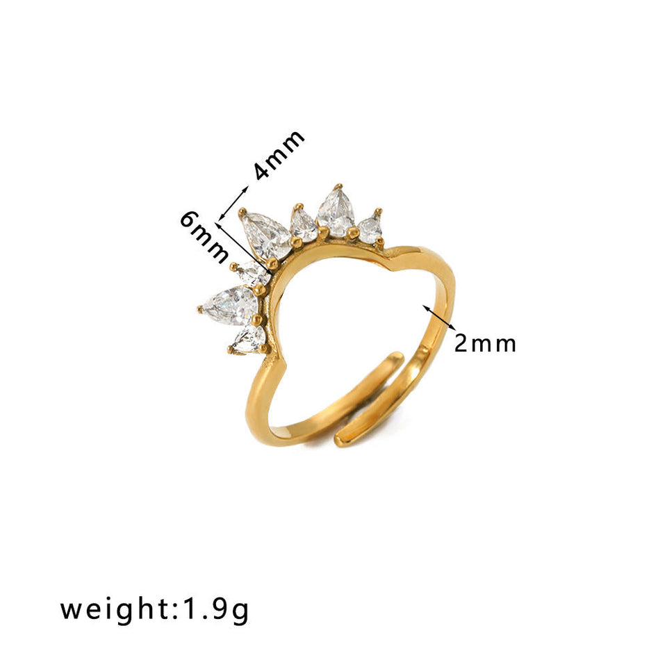 Diamond Sham Rings