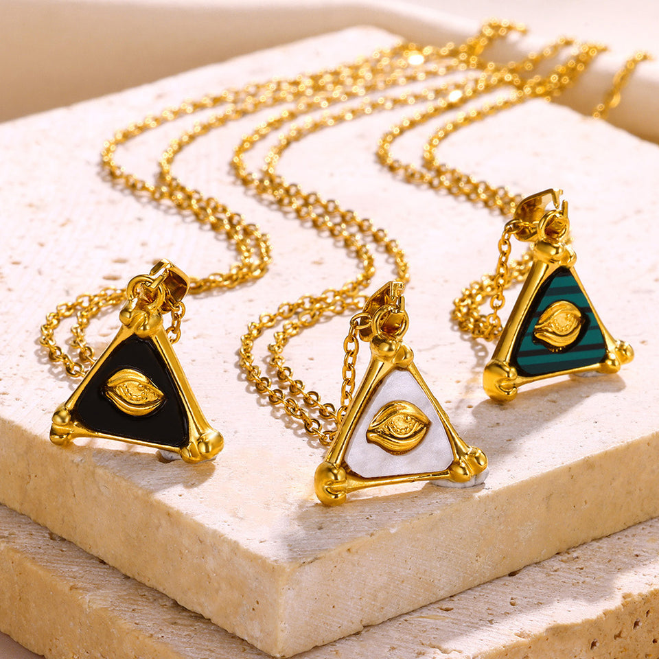 Triangle Pendant Necklace