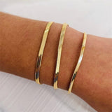 Stainless Steel Gold Plated Bracelet