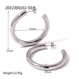 Classic Hoop earring - 18K Gold Stainless Steel