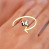 Finger Spinner Rings Fidget Anxiety Ring For Women Relieving