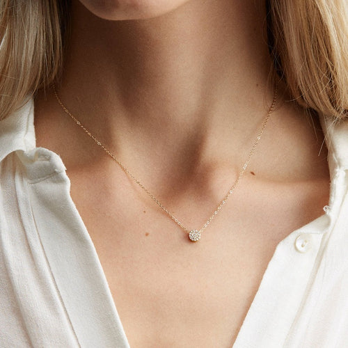 Round Pendant Necklace
