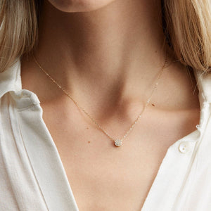 Round Pendant Necklace