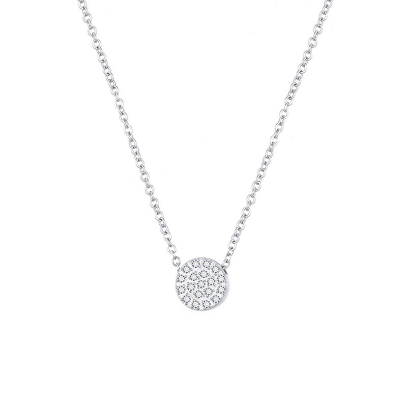 Round Pendant Necklace