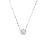 Round Pendant Necklace