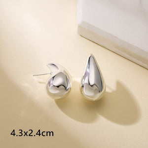 Drop Earrings - Women's Fashion Stainless Steel