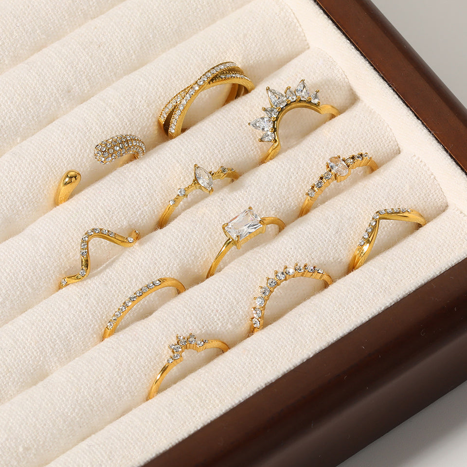 Diamond Sham Rings
