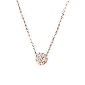 Round Pendant Necklace