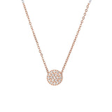 Round Pendant Necklace