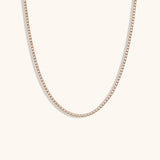 Tennis Chain Necklace and/or Bracelet - Stainless Steel