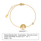 Colorful Zircon Geometric Bracelet