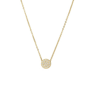 Round Pendant Necklace