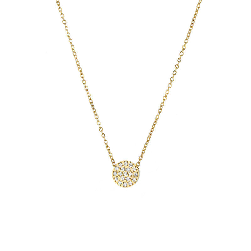 Round Pendant Necklace