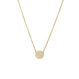 Round Pendant Necklace