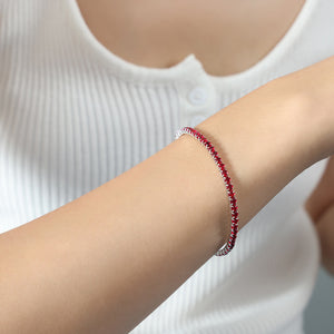 Colorful Tennis Stretch Bracelet
