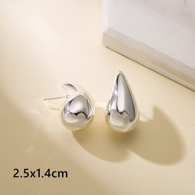 Drop Earrings - Women's Fashion Stainless Steel