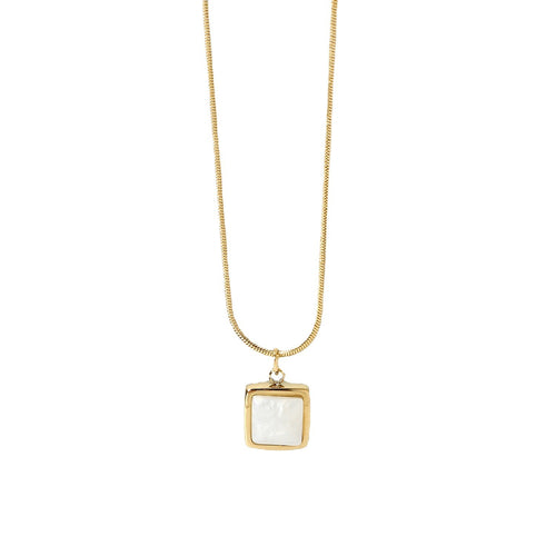 White Jade Pendant Necklace