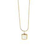 White Jade Pendant Necklace