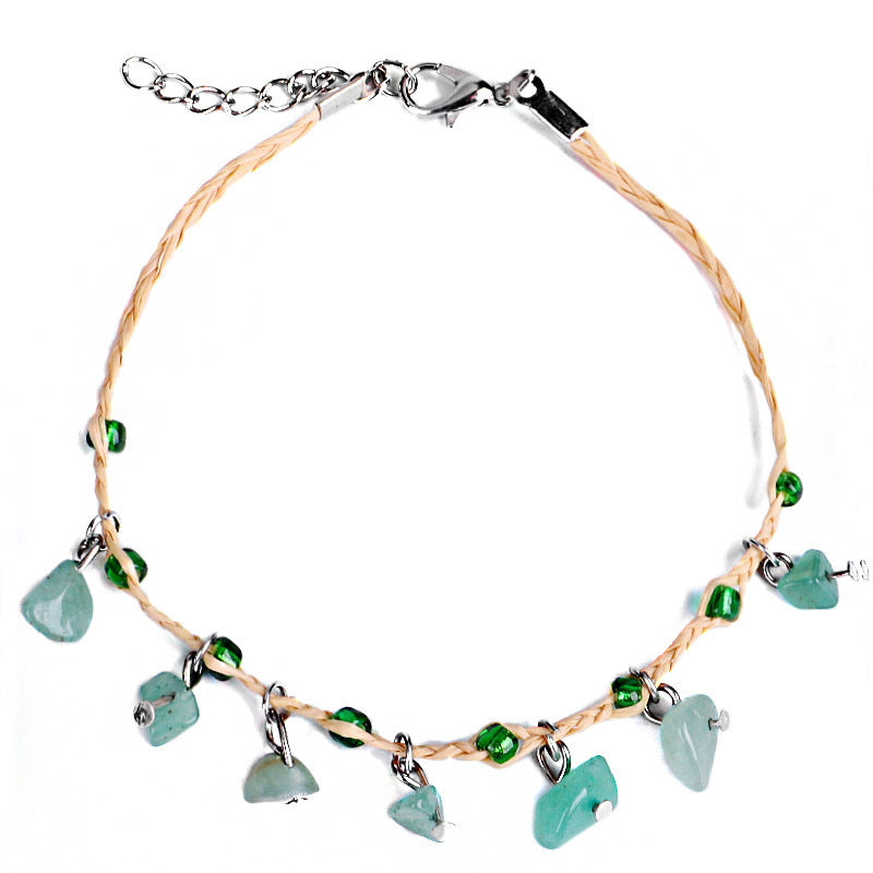 Bohemian Gravel Anklet Bell