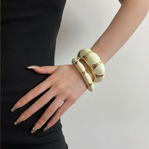 Retro Oval Bracelet - Zinc alloy