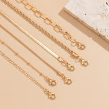 Sweet Cool Leisure Rhinestone Beach Anklet Foot Ornaments