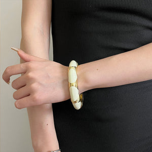 Retro Oval Bracelet - Zinc alloy