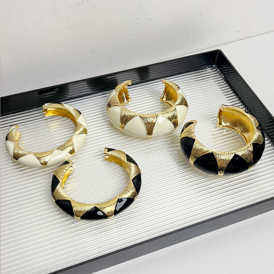 Retro Oval Bracelet - Zinc alloy