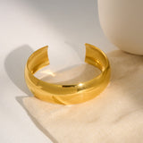 Wide Thick Bracelet