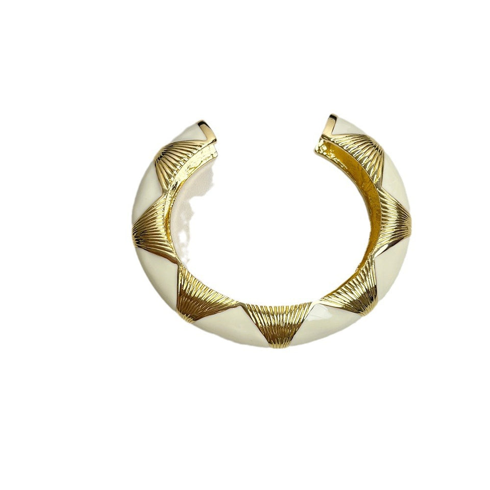 Retro Oval Bracelet - Zinc alloy