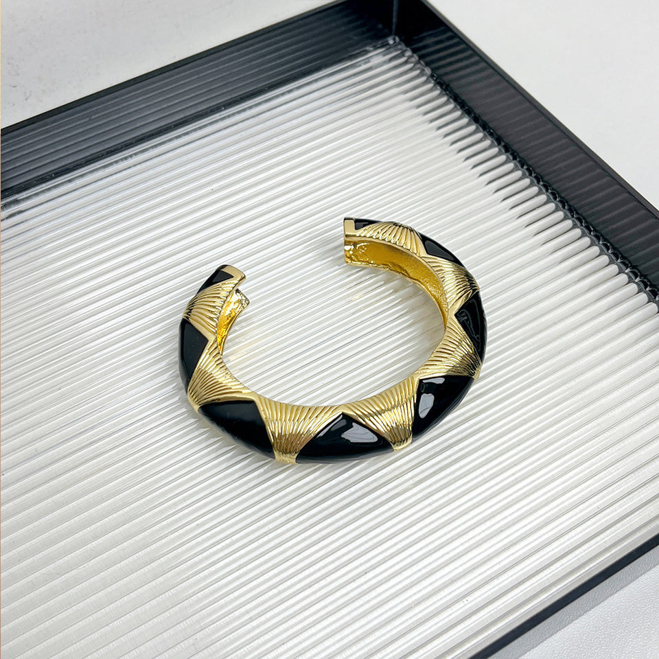 Retro Oval Bracelet - Zinc alloy