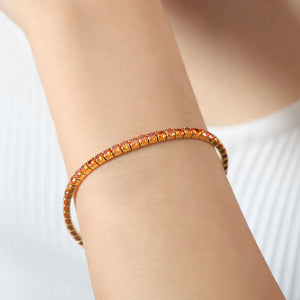 Colorful Tennis Stretch Bracelet